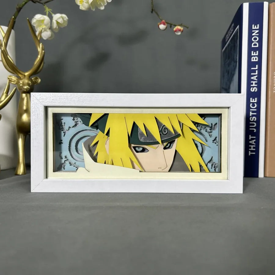 Naruto Shippuden - Light Box 3D Con Luce Led Gadget