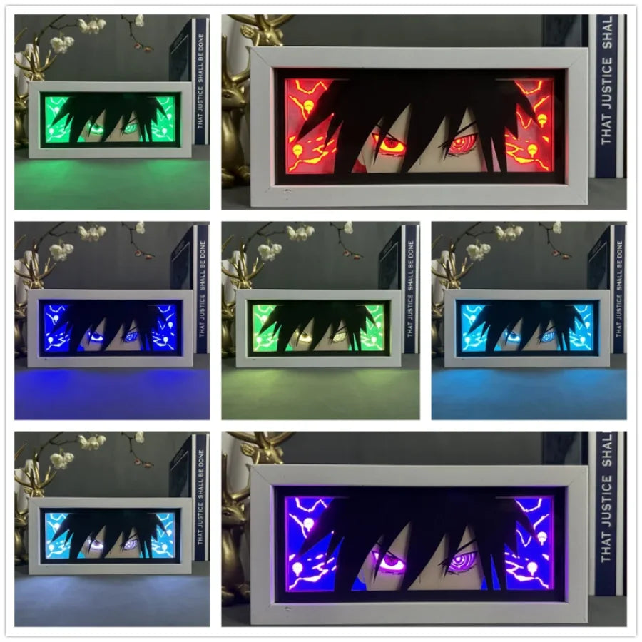 Naruto Shippuden - Light Box 3D Con Luce Led Gadget