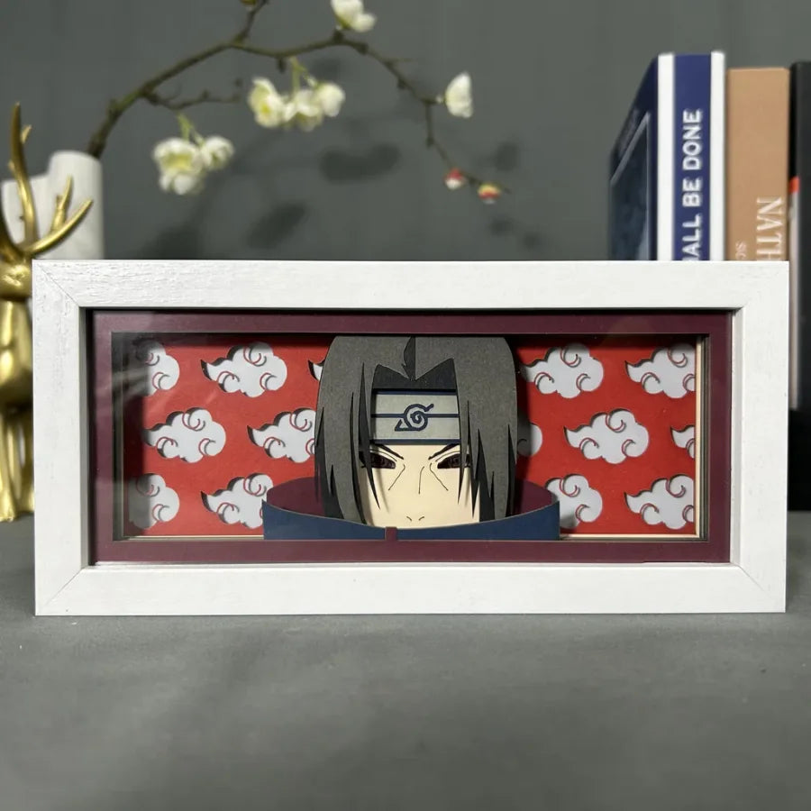 Naruto Shippuden - Light Box 3D Con Luce Led Gadget