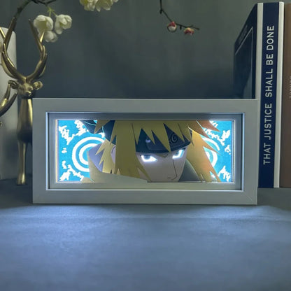 Naruto Shippuden - Light Box 3D Con Luce Led Gadget