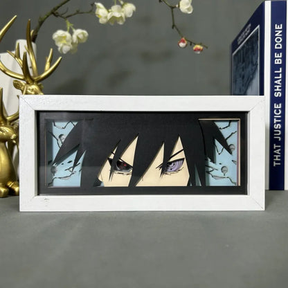 Naruto Shippuden - Light Box 3D Con Luce Led Gadget