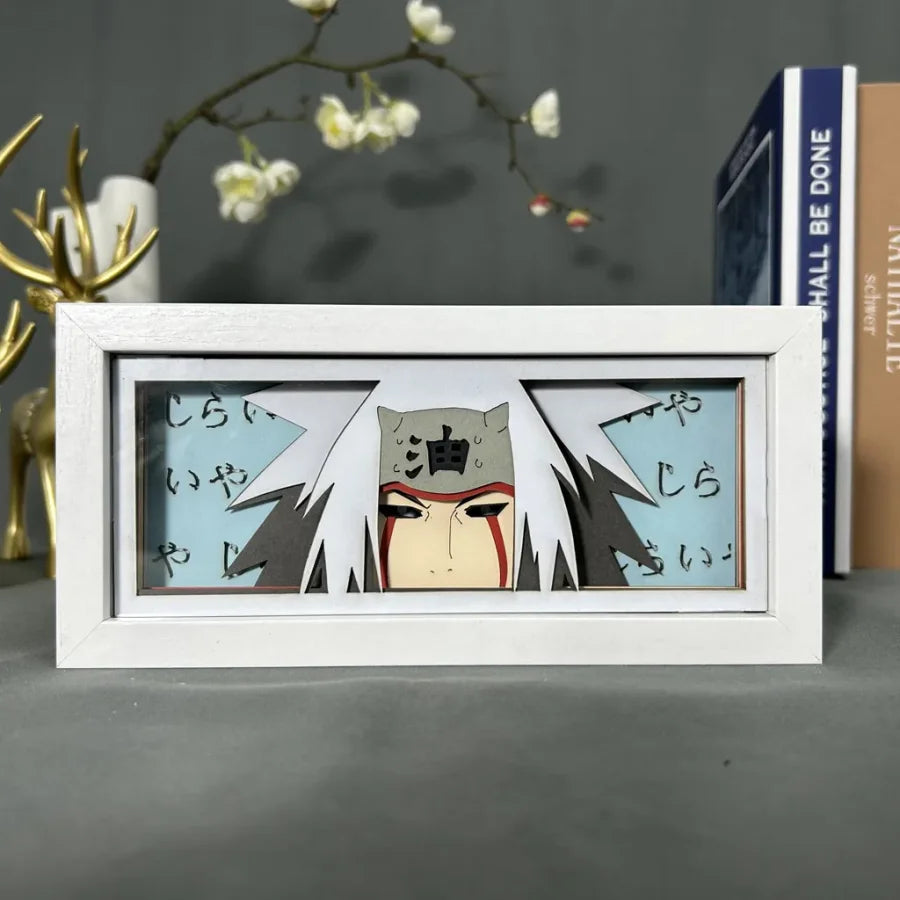 Naruto Shippuden - Light Box 3D Con Luce Led Gadget