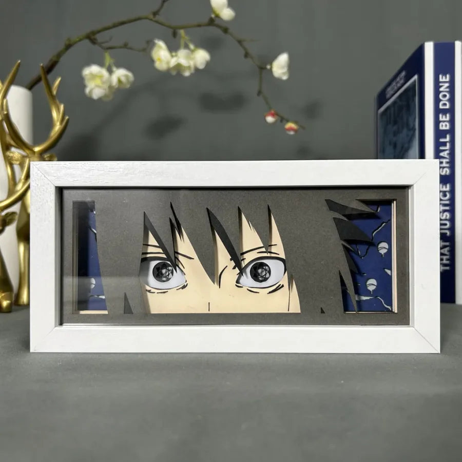 Naruto Shippuden - Light Box 3D Con Luce Led Gadget