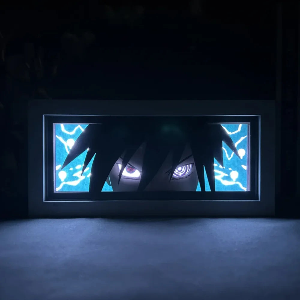 Naruto Shippuden - Light Box 3D Con Luce Led Gadget