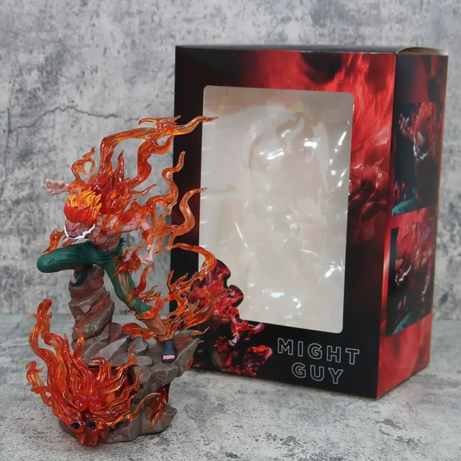 Naruto Shippuden - Maito Gai Action Figure Con Led