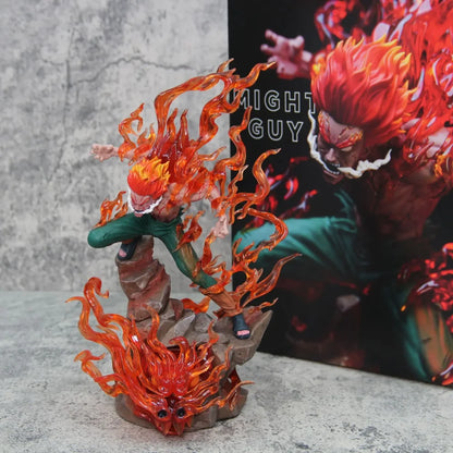 Naruto Shippuden - Maito Gai Action Figure Con Led