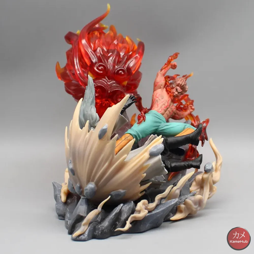 Naruto Shippuden - Maito Gai Vs Uchiha Madara Con Luce Led Action Figure