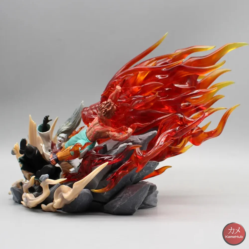 Naruto Shippuden - Maito Gai Vs Uchiha Madara Con Luce Led Action Figure