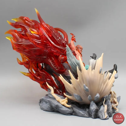 Naruto Shippuden - Maito Gai Vs Uchiha Madara Con Luce Led Action Figure