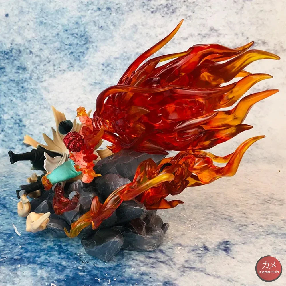 Naruto Shippuden - Maito Gai Vs Uchiha Madara Con Luce Led Action Figure
