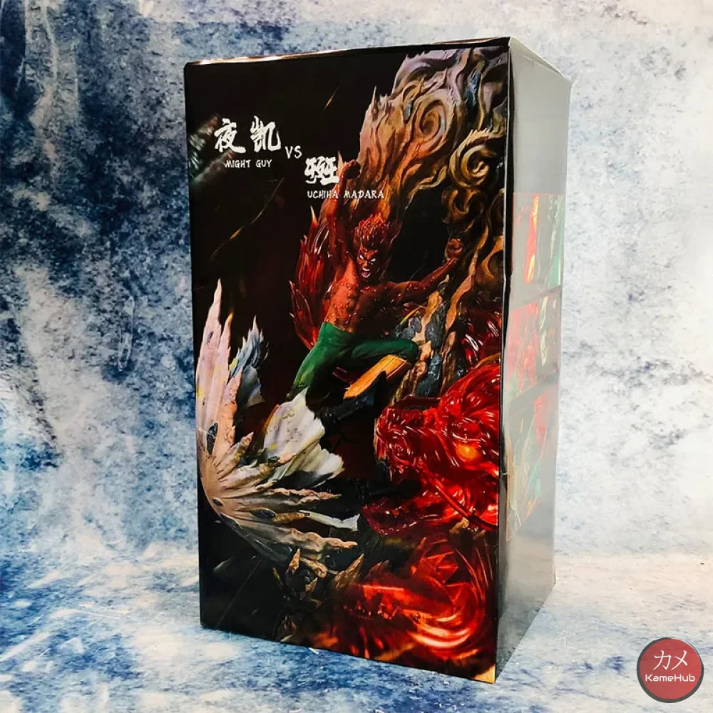 Naruto Shippuden - Maito Gai Vs Uchiha Madara Con Luce Led Action Figure