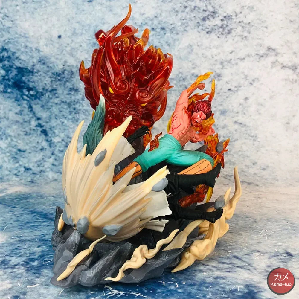 Naruto Shippuden - Maito Gai Vs Uchiha Madara Con Luce Led Action Figure
