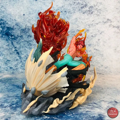 Naruto Shippuden - Maito Gai Vs Uchiha Madara Con Luce Led Action Figure