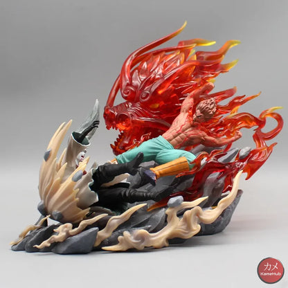 Naruto Shippuden - Maito Gai Vs Uchiha Madara Con Luce Led Action Figure