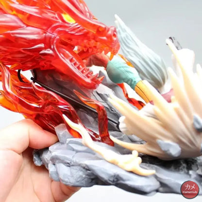 Naruto Shippuden - Maito Gai Vs Uchiha Madara Con Luce Led Action Figure