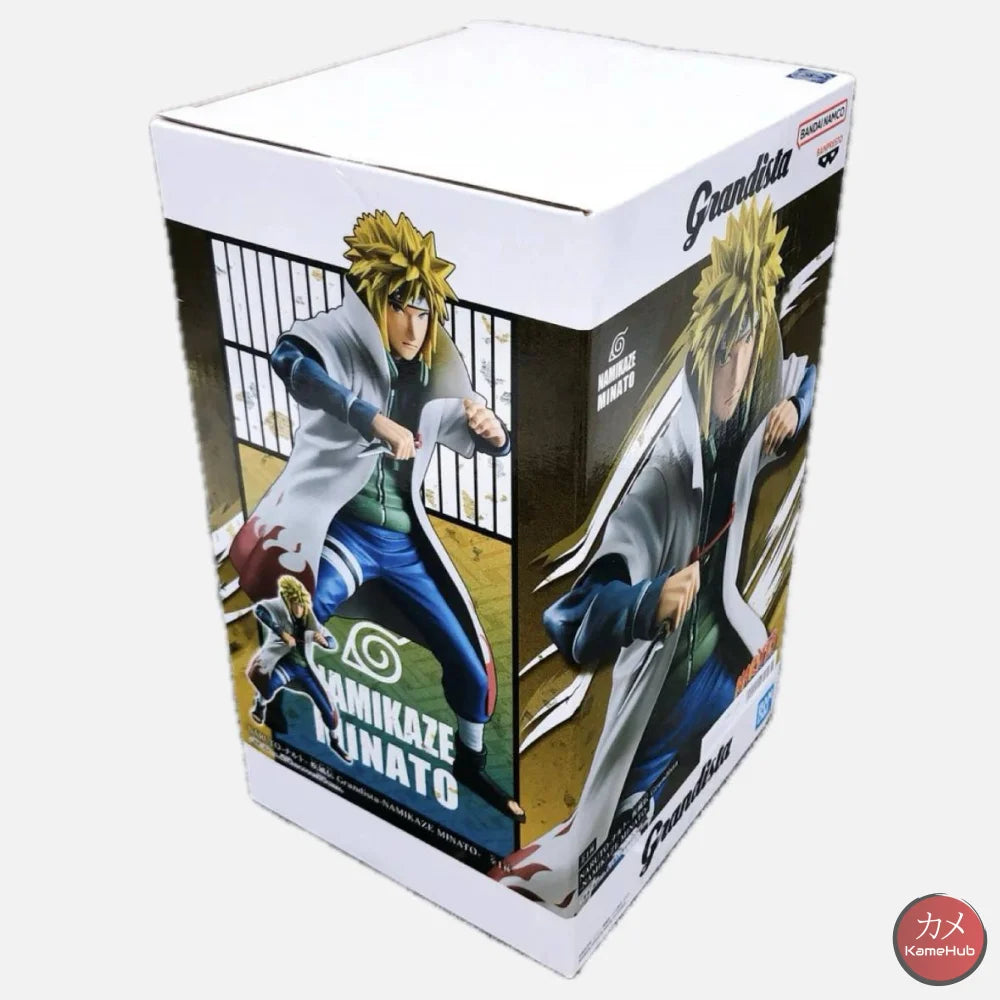 Naruto Shippuden - Namikaze Minato Action Figure Bandai Banpresto Grandista - Namikaze Minato 23cm - Action Figure