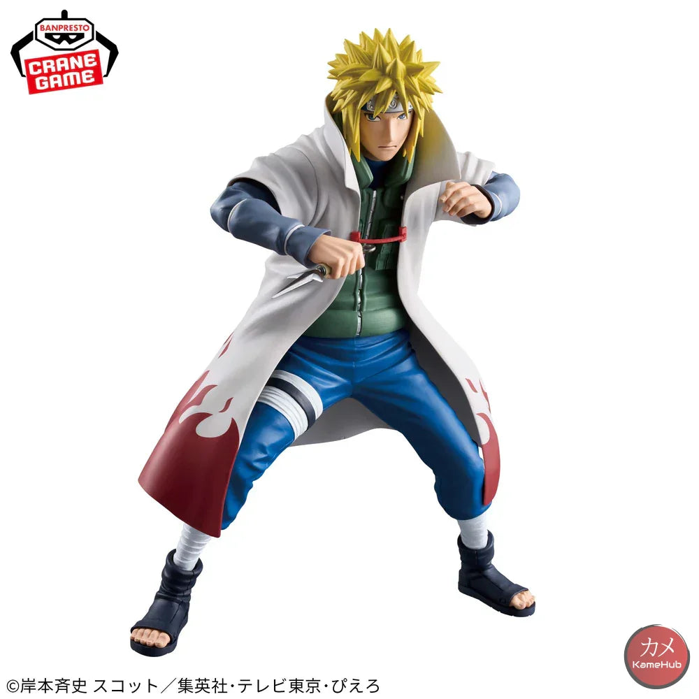 Naruto Shippuden - Namikaze Minato Action Figure Bandai Banpresto Grandista - Namikaze Minato 23cm - Action Figure