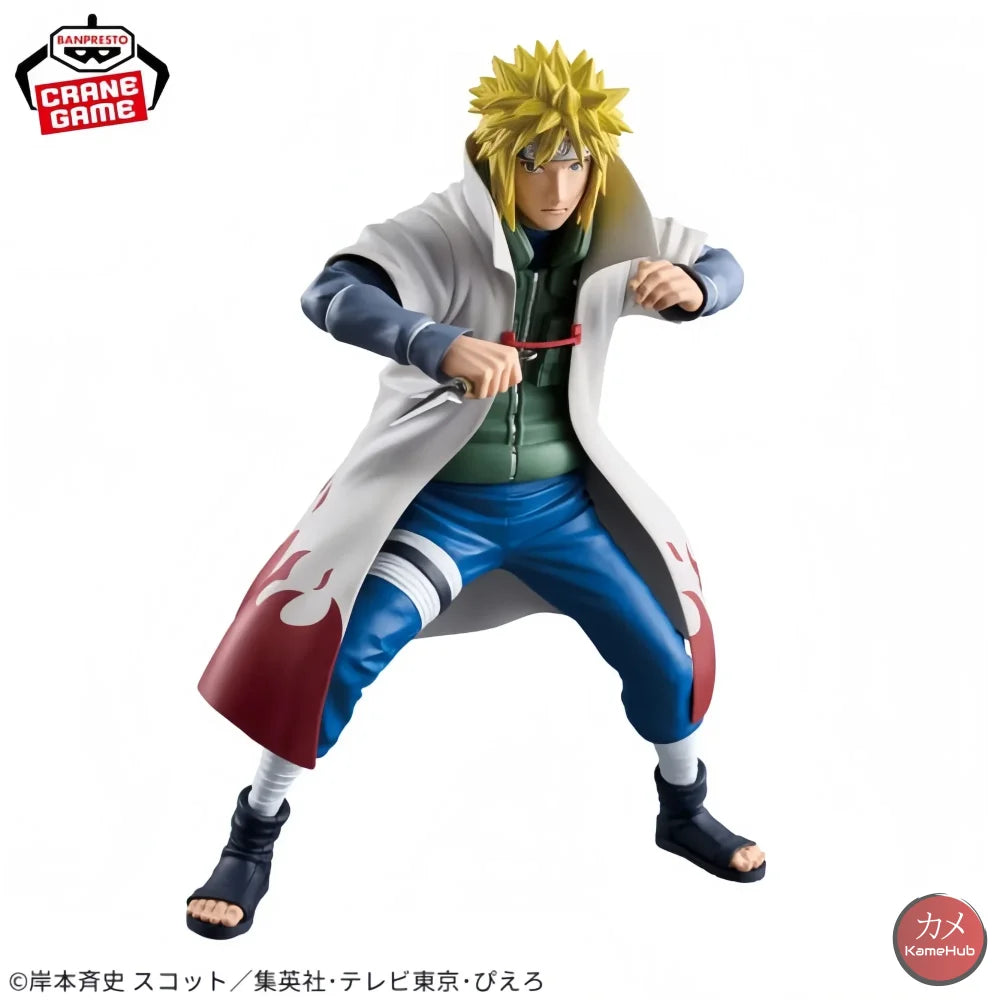 Naruto Shippuden - Namikaze Minato Action Figure Bandai Banpresto Grandista - Namikaze Minato 23cm - Action Figure