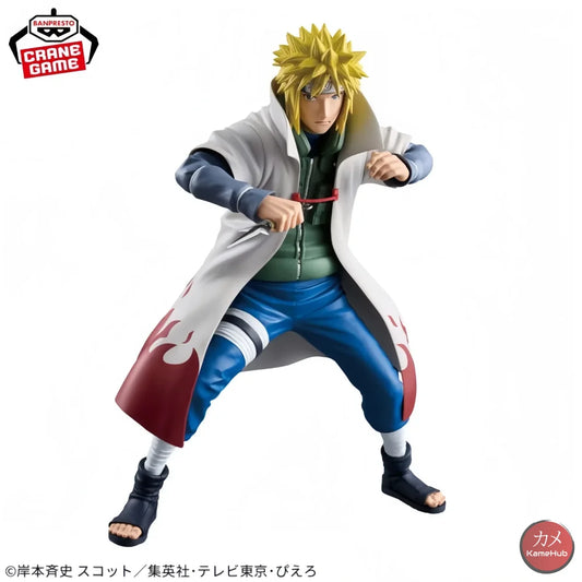 Naruto Shippuden - Namikaze Minato Action Figure Bandai Banpresto Grandista - Namikaze Minato 23cm - Action Figure