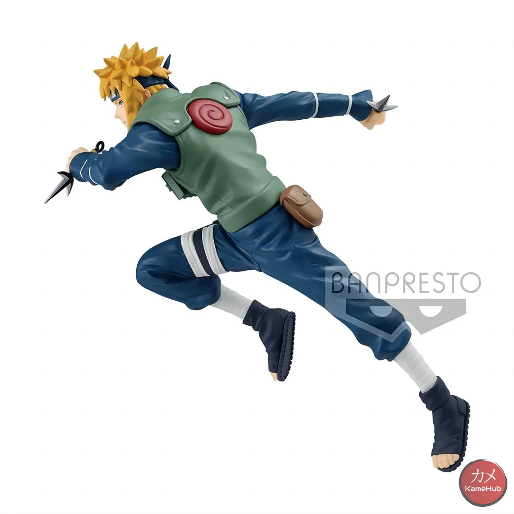 Naruto Shippuden - Namikaze Minato Jonin Originale Bandai Banpresto Vibration Stars Action Figure