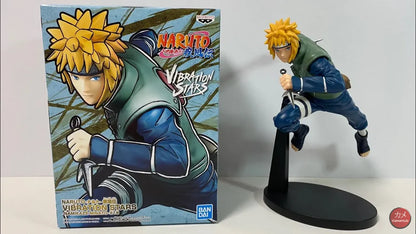Naruto Shippuden - Namikaze Minato Jonin Originale Bandai Banpresto Vibration Stars Action Figure