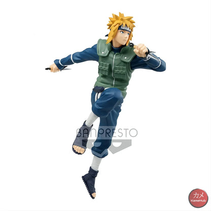 Naruto Shippuden - Namikaze Minato Jonin Originale Bandai Banpresto Vibration Stars Action Figure
