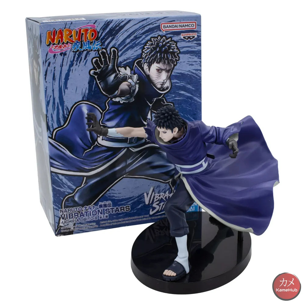 Naruto Shippuden - Obito Uchiha Action Figure Bandai Banpresto Vibration Stars