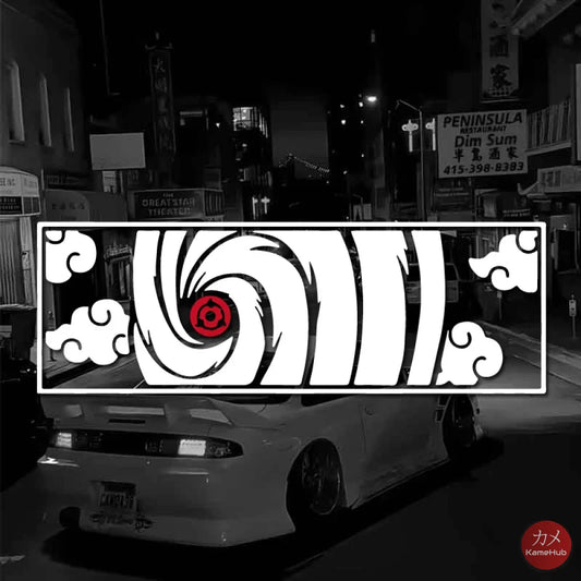 Naruto Shippuden - Obito Uchiha Sticker per Auto JDM - accessori