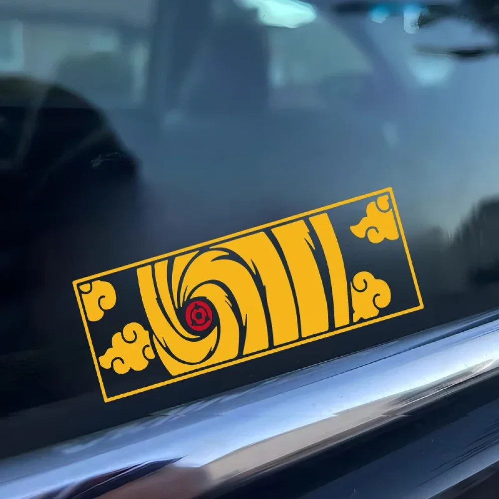 Naruto Shippuden - Obito Uchiha Sticker per Auto JDM - accessori