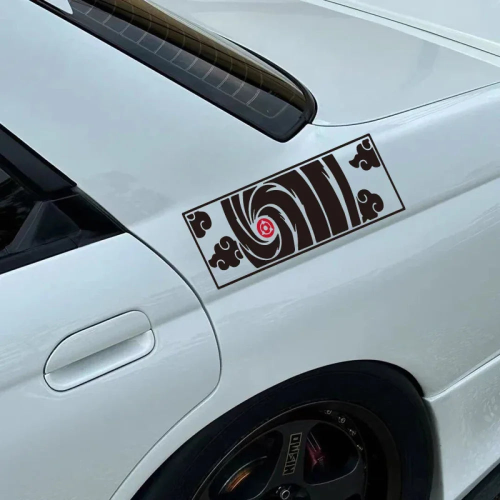 Naruto Shippuden - Obito Uchiha Sticker per Auto JDM - accessori