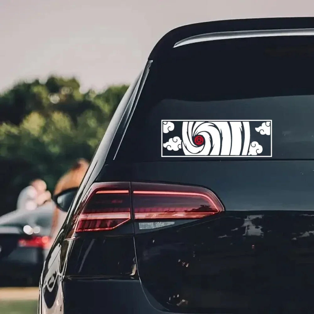 Naruto Shippuden - Obito Uchiha Sticker per Auto JDM - accessori