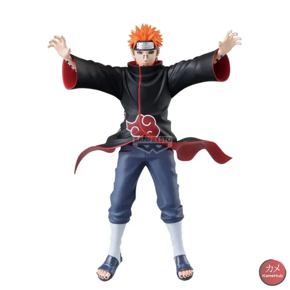 Naruto Shippuden - Pain e Kakuzu Action Figure Bandai Banpresto Vibration Stars - Pain 17cm - Action Figure