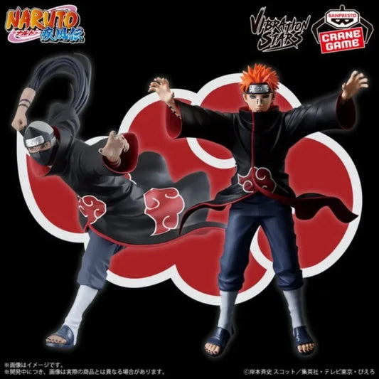 Naruto Shippuden - Pain e Kakuzu Action Figure Bandai Banpresto Vibration Stars - Action Figure