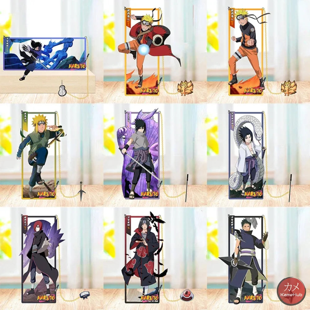 Naruto Shippuden - Segnalibri in Metallo Accessori