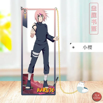 Naruto Shippuden - Segnalibri in Metallo Haruno Sakura Accessori
