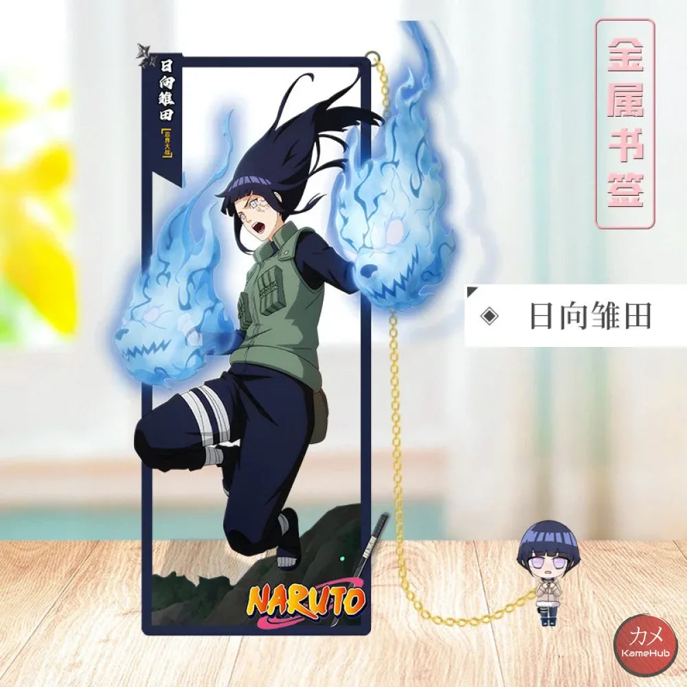 Naruto Shippuden - Segnalibri in Metallo Hyuga Hinata Accessori