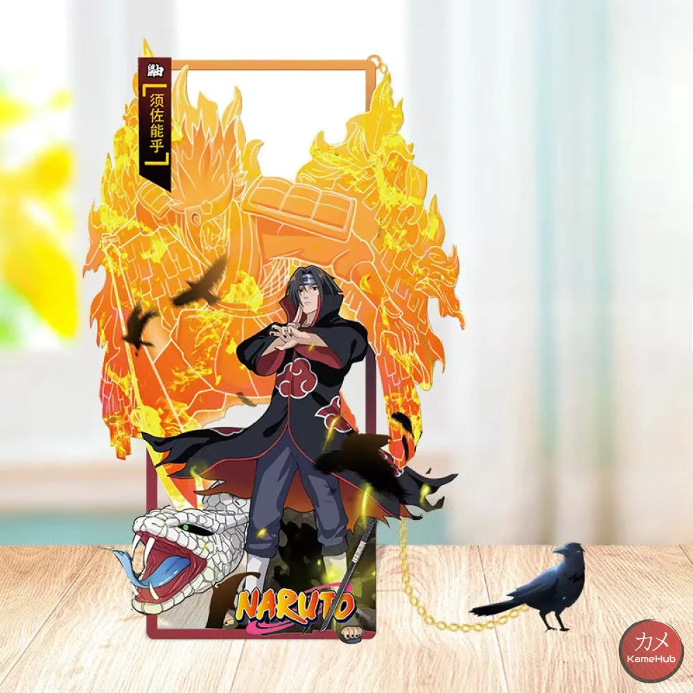 Naruto Shippuden - Segnalibri in Metallo - Uchiha Itachi B - Accessori