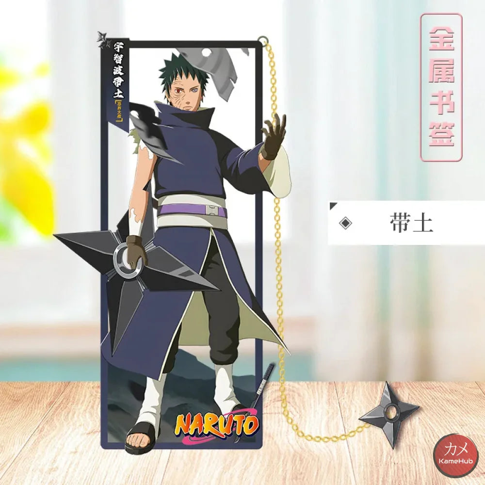 Naruto Shippuden - Segnalibri in Metallo Uchiha Obito B Accessori