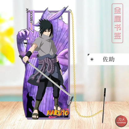 Naruto Shippuden - Segnalibri in Metallo Uchiha Sasuke D Accessori