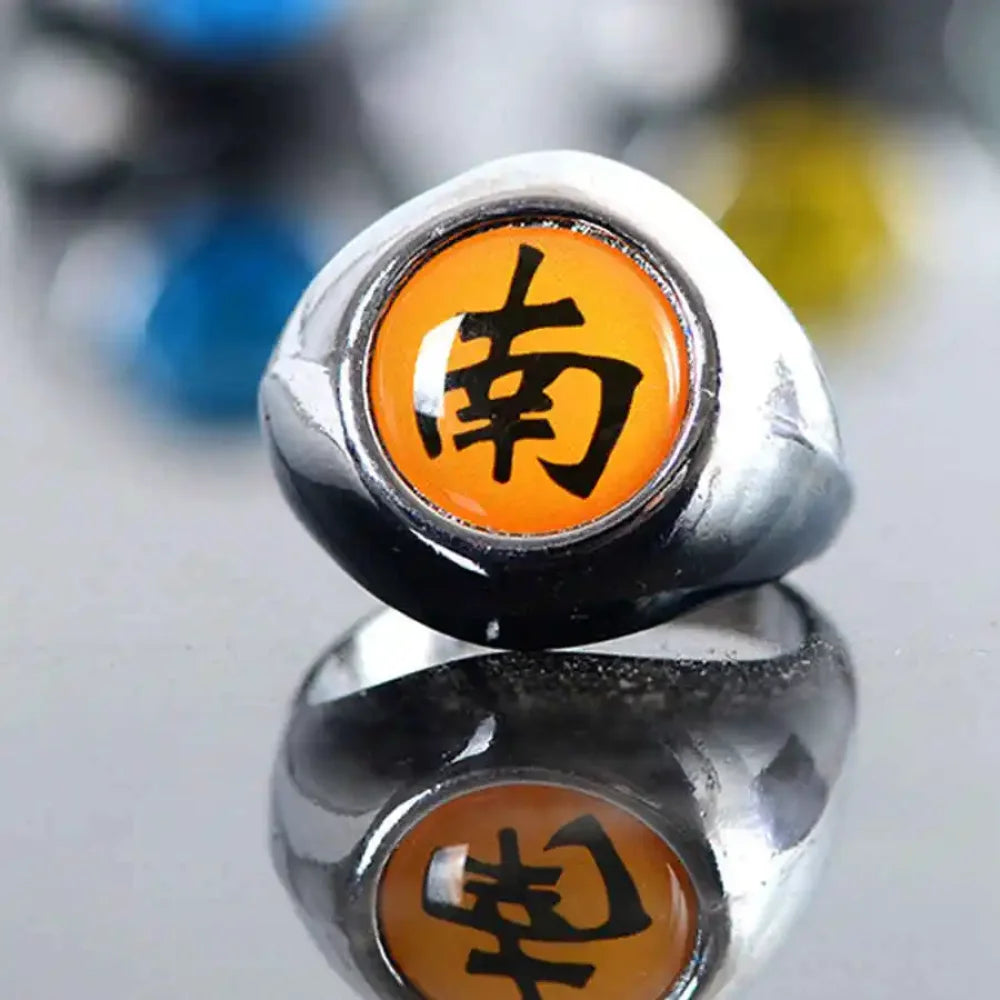 Naruto Shippuden - Set Anelli Regolabili Akatsuki / Sharingan 10 Pezzi Accessori