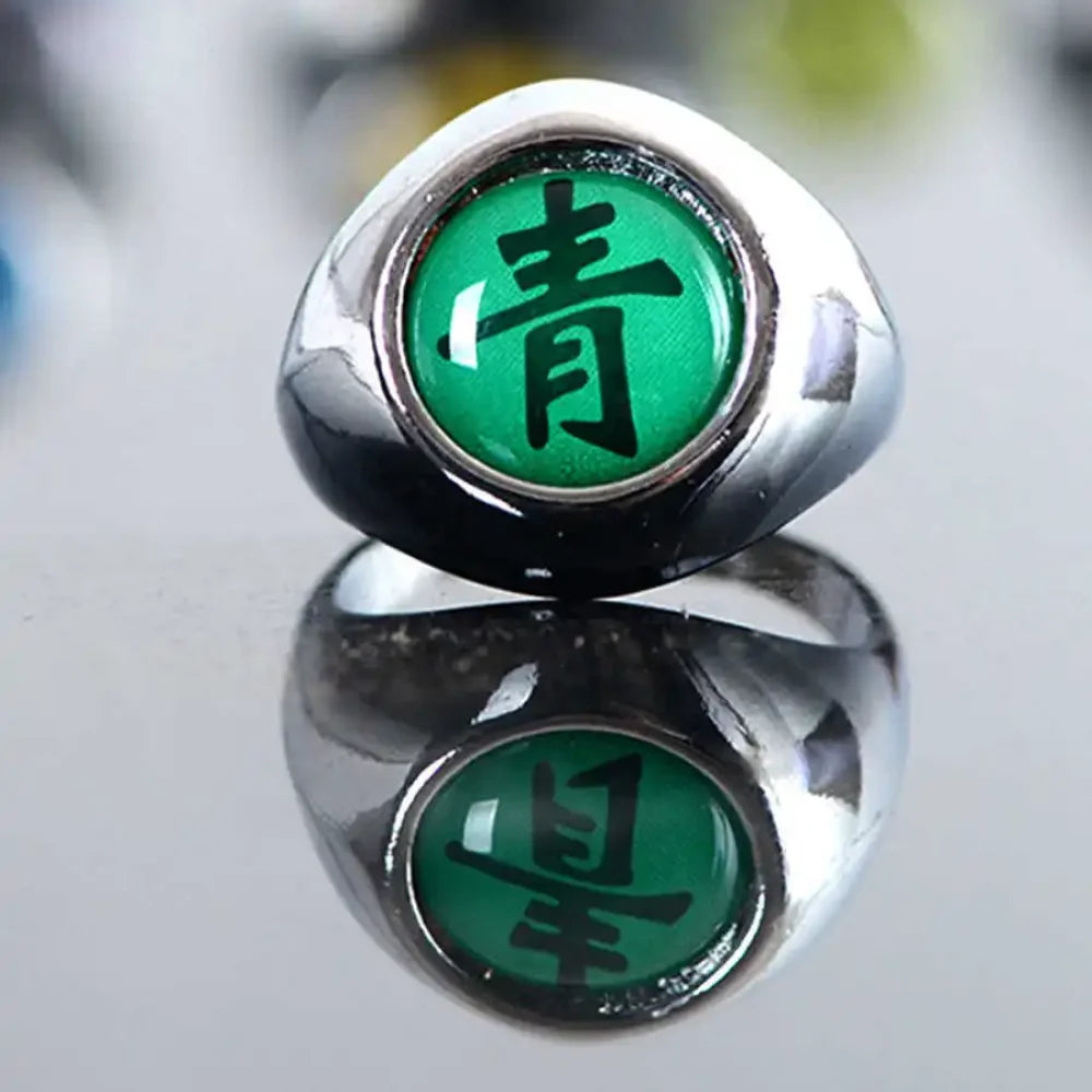 Naruto Shippuden - Set Anelli Regolabili Akatsuki / Sharingan 10 Pezzi Accessori