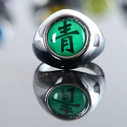 Naruto Shippuden - Set Anelli Regolabili Akatsuki / Sharingan 10 Pezzi Accessori