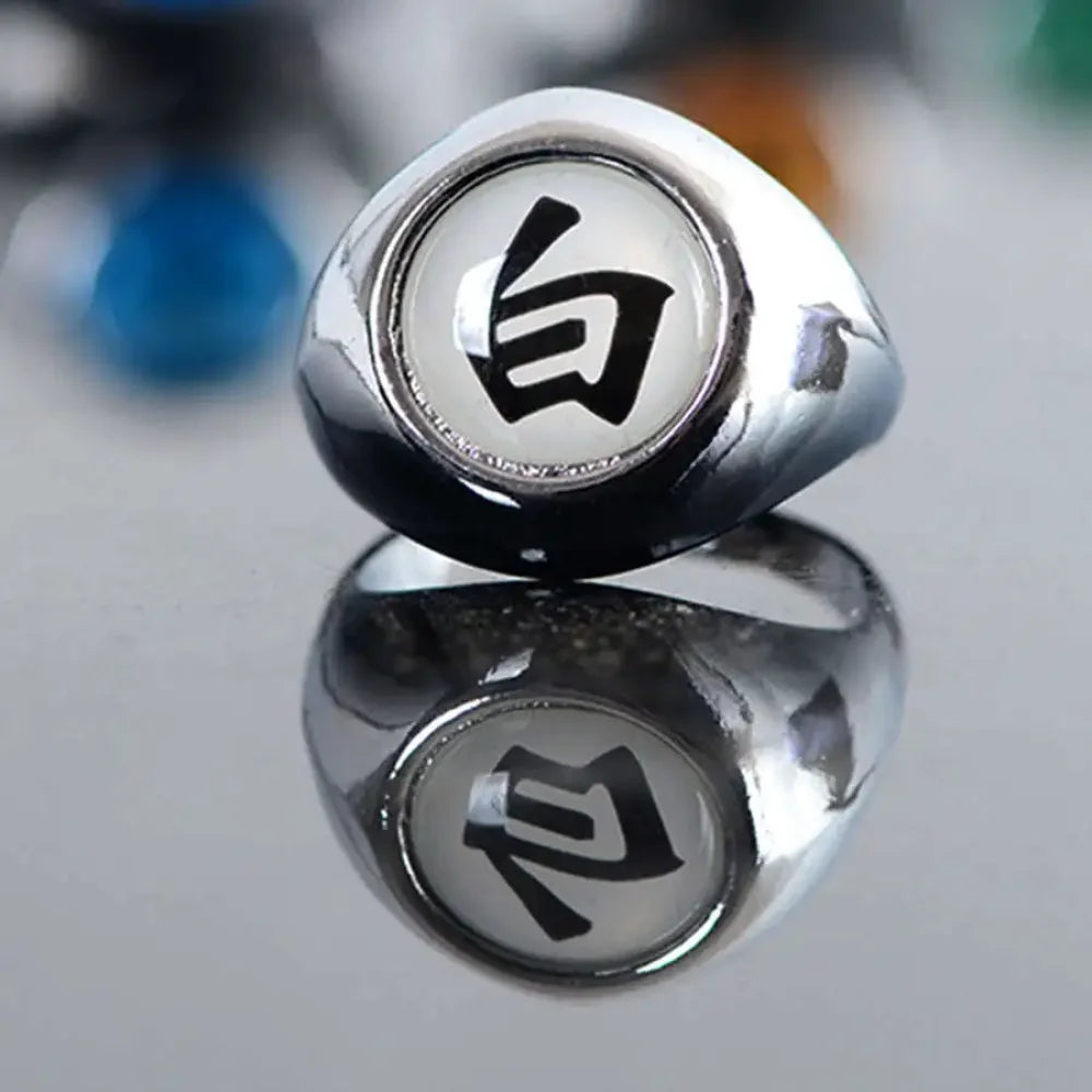 Naruto Shippuden - Set Anelli Regolabili Akatsuki / Sharingan 10 Pezzi Accessori