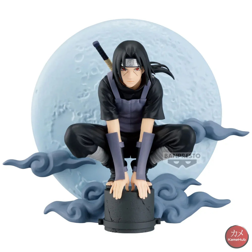 Naruto Shippuden - Uchiha Itachi Action Figure Bandai Banpresto Memorable Saga - Uchiha Itachi 13cm - Action Figure