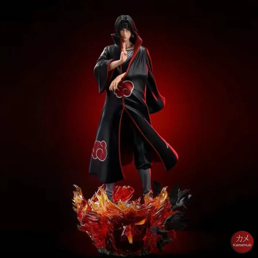 Naruto Shippuden - Uchiha Itachi Action Figure con LED - Uchiha Itachi 40cm - Action Figure