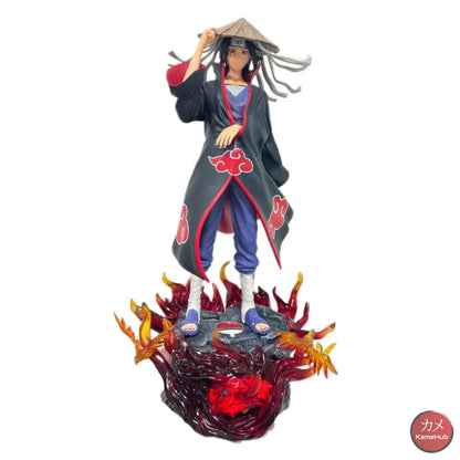 Naruto Shippuden - Uchiha Itachi Action Figure con LED - Uchiha Itachi 40cm - Action Figure