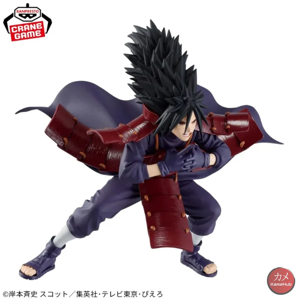 Naruto Shippuden - Uchiha Madara Action Figure Bandai Banpresto Vibration Stars - Uchiha Madara 13cm - Action Figure