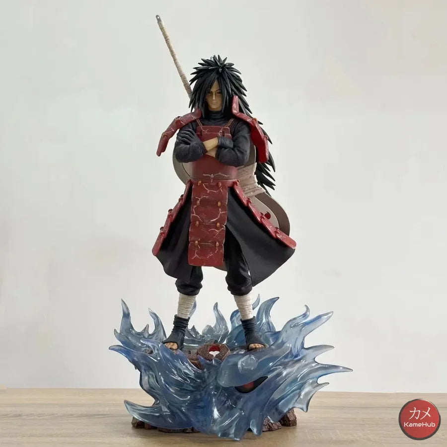 Naruto Shippuden - Uchiha Madara Action Figure con LED - Uchiha Madara 42cm - Action Figure