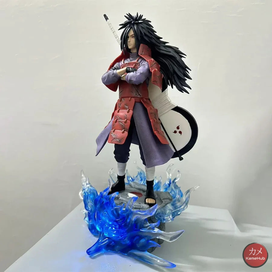 Naruto Shippuden - Uchiha Madara Action Figure con LED - Uchiha Madara 42cm - Action Figure