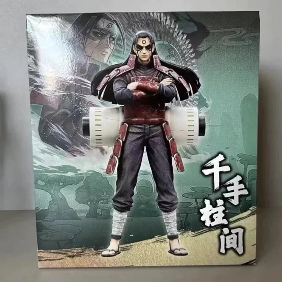 Naruto Shippuden - Uchiha Madara E Senju Hashirama Action Figure + Busto